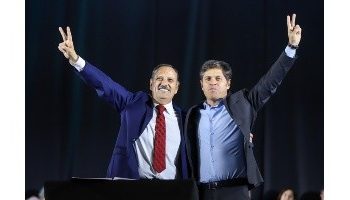 De Quintela para CFK que lo mira por Tv: Kicillof es la “única alternativa”. “Haré una gestión de transición” en el PJ