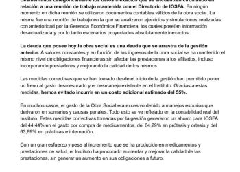 La curiosa desmentida de Oscar Sagas tras la acusación de desmanejos en la obra social de las Fuerzas Armadas