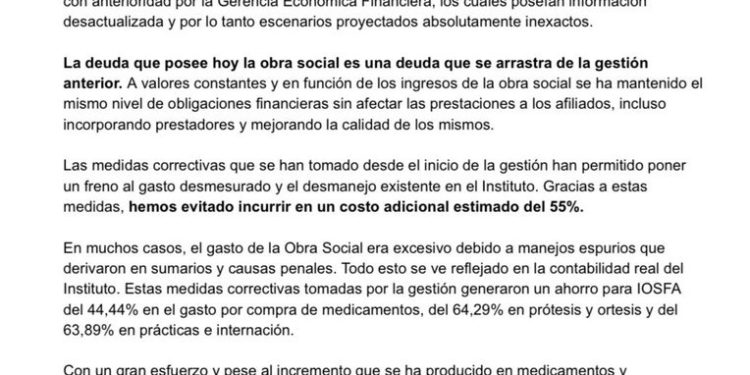 La curiosa desmentida de Oscar Sagas tras la acusación de desmanejos en la obra social de las Fuerzas Armadas