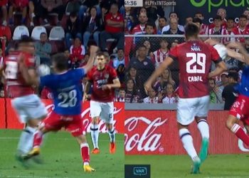 La polémica en el 2-0 de Central Córdoba ante Unión: ¿debió haberse cobrado mano?