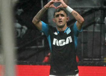 Los goleadores de Racing en Brasil: “Que la gente confíe” y “nos llevamos un gran punto”