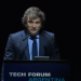 Milei habla en el cierre del Tech Forum Argentina