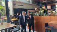 Montenegro recibió a Macri y le regaló una primicia sobre Mar del Plata