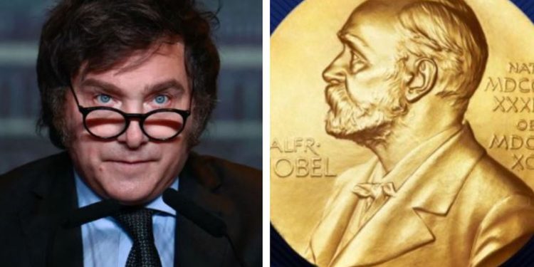 Triste: ningún premio Nobel para Milei