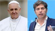 Axel Kicillof se reunirá con el papa Francisco el próximo jueves