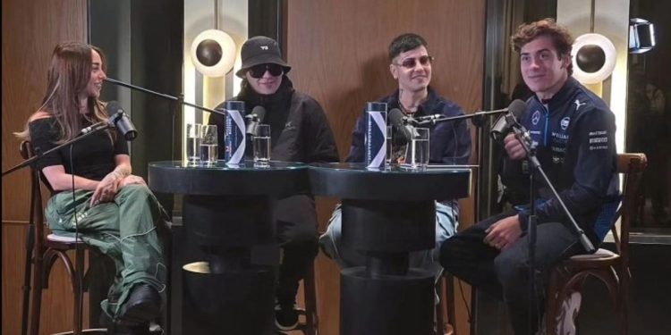 Quiénes son los famosos que fueron a alentar a Franco Colapinto al Gran Premio de México