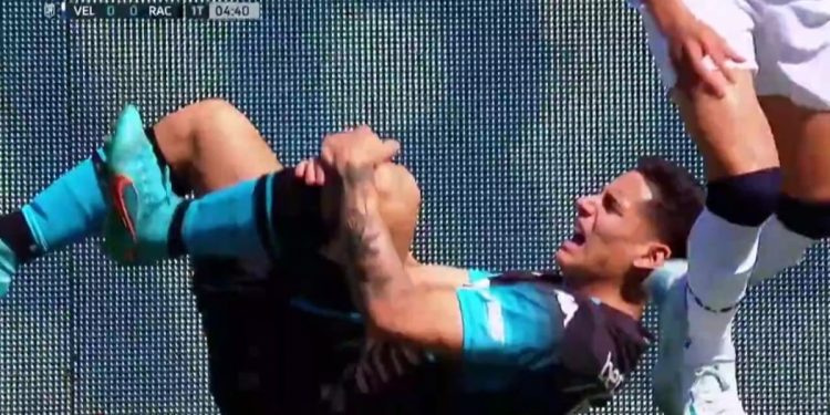 Racing confirmó la lesión de Santiago Quirós