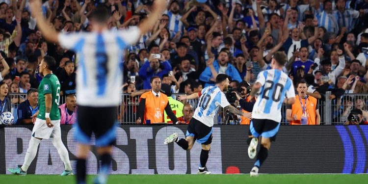 Video: el error de Bolivia y la gran definición de Messi para el 1-0