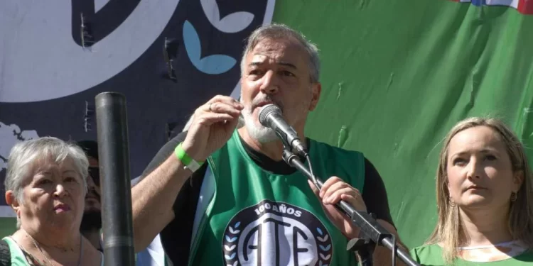 ATE convocó a una nueva movilización para este jueves