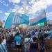 A excepción de Máximo Kirchner, los hinchas Racing irán al Obelisco y mostrarán la Copa Sudamericana a sus fanaticos