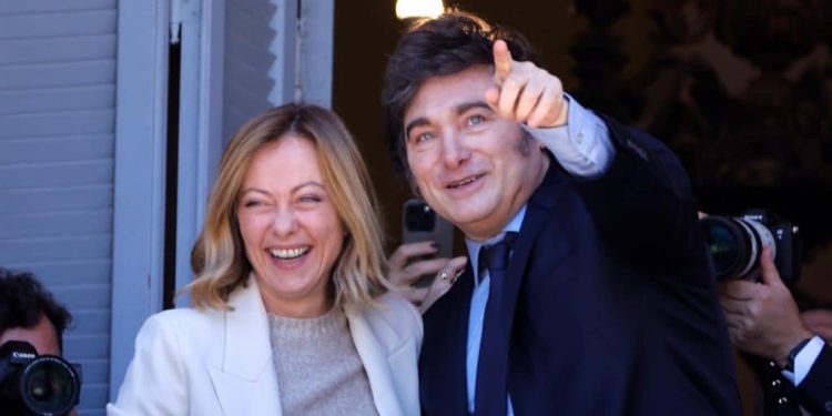Meloni-Milei (M&M) Bogaron por una alianza entre naciones por la libertad y contra las tiranias