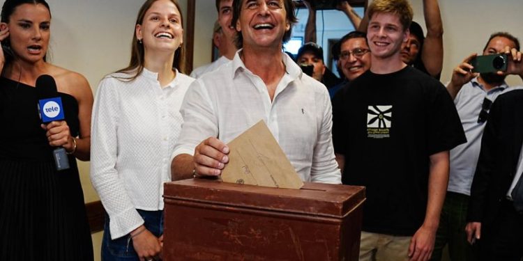 Balotaje en Uruguay: qué dijo Lacalle Pou luego de votar