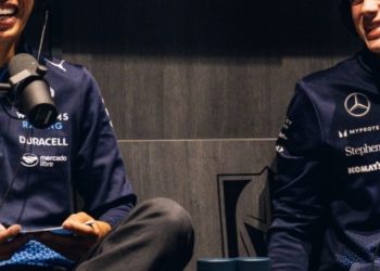 Colapinto le enseñó a Albon una palabra típica argentina y despertó las risas