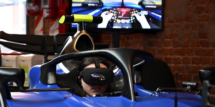 Cómo es sentirse Franco Colapinto en un increíble simulador