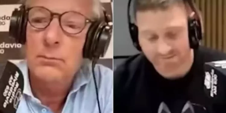 Furioso Longobardi: ahora se la agarró con Jonatan Viale en el medio del pase