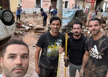 El ex jugador argentino que brindó ayuda en las inundaciones de Valencia