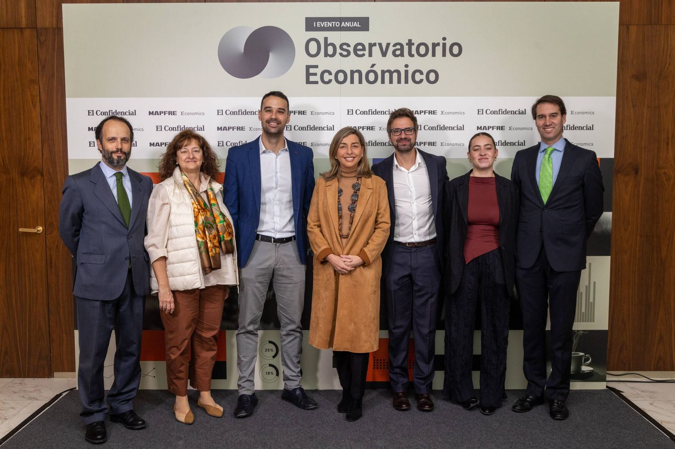 Equipo Mapfre en el Observatorio Económico. 