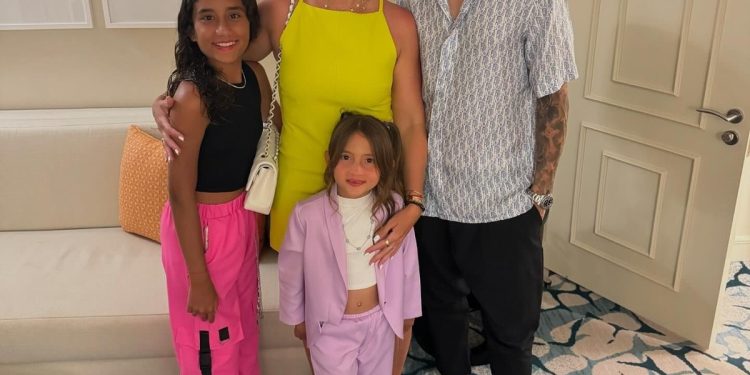 El sentido posteo de la mujer de Di María tras el hat-trick del sábado