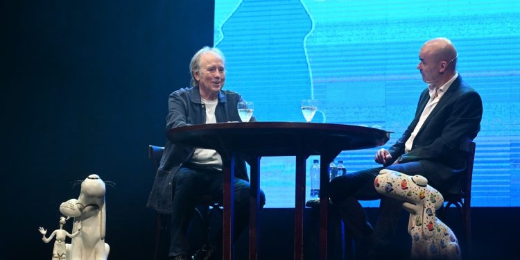 Emocionante: el gran homenaje de Serrat y Sacheri a Fontanarrosa