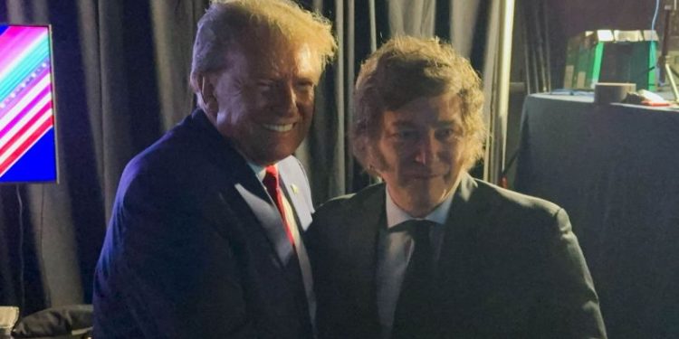 Empresas de EE.UU. creen que Trump puede ayudar a Milei en la negociación con el FMI