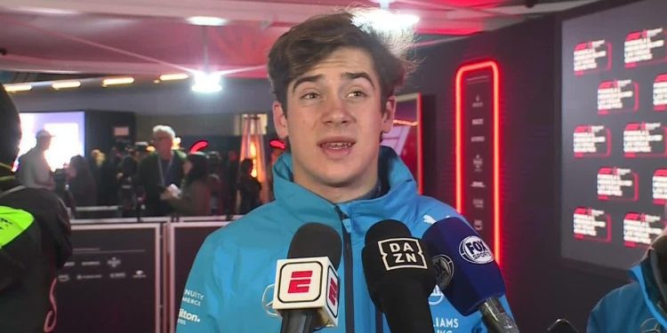 Franco Colapinto terminó las prácticas libres de Las Vegas y aseguró que “había olor a porro”