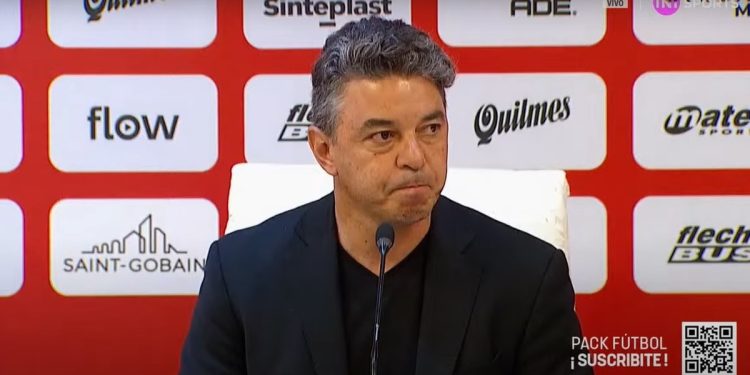 Gallardo sobre Conmebol y la final en el Monumental: “Que te tapen el escudo es un montón”