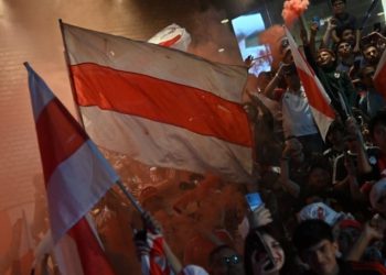 Impactante recibimiento para River en Córdoba