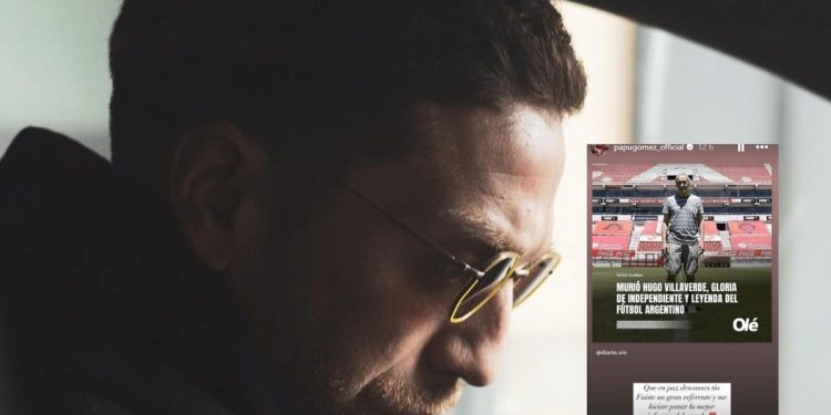 La emotiva despedida de Papu Gómez a su tío, Hugo Villaverde: “Me hiciste pasar la mejor infancia del mundo”