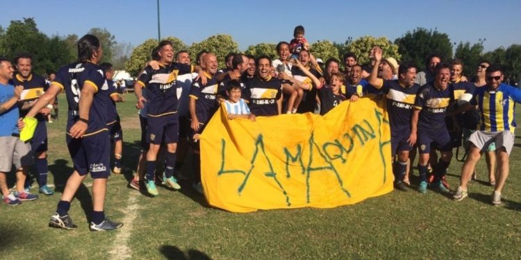 La Máquina, uno de los equipos debutantes en el Sudamericano de Fútbol Amateur