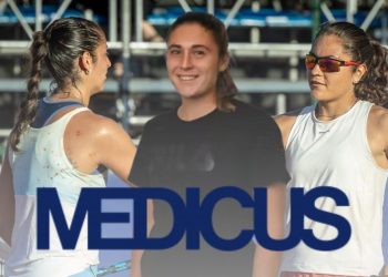 Las figuras albicelestes festejaron en su debut en el Argentina Open