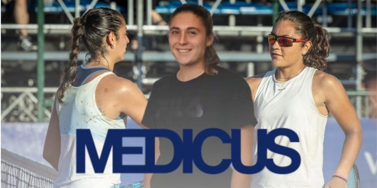 Las figuras albicelestes festejaron en su debut en el Argentina Open