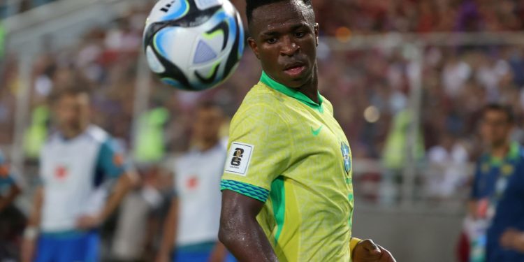 Los flojos números de Vinicius Jr. en Brasil: hace cuánto no convierte