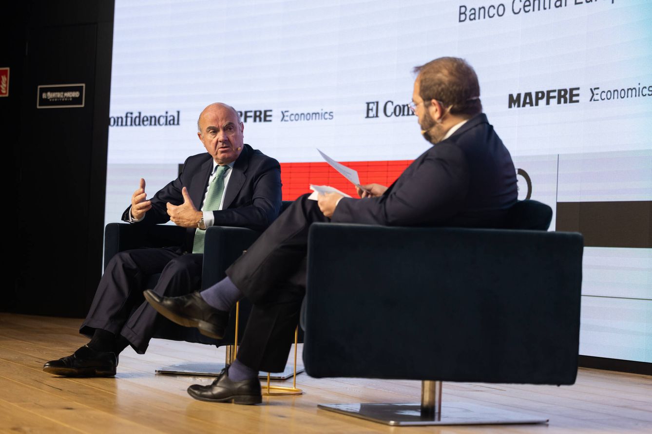 El vicepresidente del BCE en el I evento anual del Observatorio Económico de Mapfre Economics y El Confidencial.