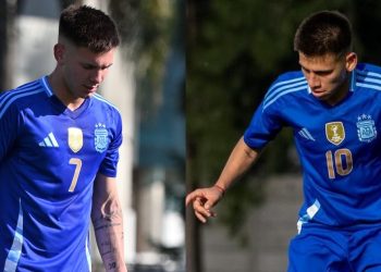 Mastantuono y Echeverri: claves en los amistosos de la Sub 20 y cuándo vuelven a River