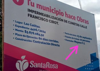 Polémico: por contratación directa le otorgaron una obra a la mujer de un funcionario de Santa Rosa