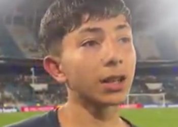 Quién es el alcanzapelotas de Racing héroe vs. Corinthians y qué jugadores lo felicitaron