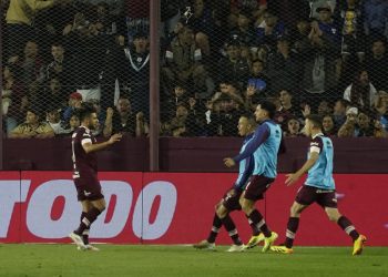 Salvio, de darle el triunfo a Lanús a “no me hace gracia hacerle goles a Boca”