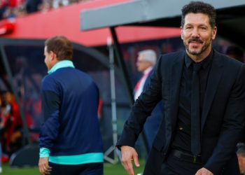 Simeone, del reto a uno de sus jugadores a los elogios a Julián: “Jerarquía, humildad y gol”