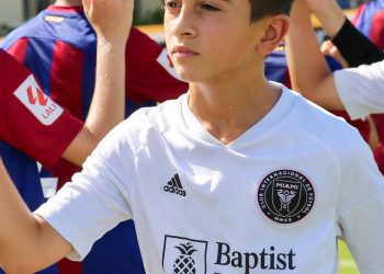 Thiago Messi ya está en Rosario: jugará para el Inter Miami la Illinois Newell’s Cup