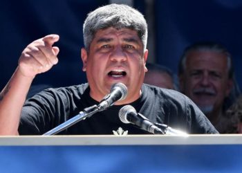 Excitado: Tras su renuncia de la CGT, Pablo Moyano salió a marcarle la cancha a la central obrera: “Retírense”