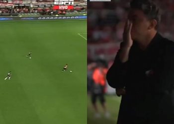 Video: del insólito pase de Nacho Fernández a la reacción de Gallardo
