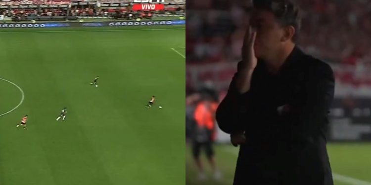 Video: del insólito pase de Nacho Fernández a la reacción de Gallardo