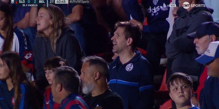 Video: el enojo de los hinchas de San Lorenzo tras el segundo gol de Belgrano
