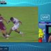 Video: el patadón que dejó a Vélez con diez en el primer tiempo ante Lanús