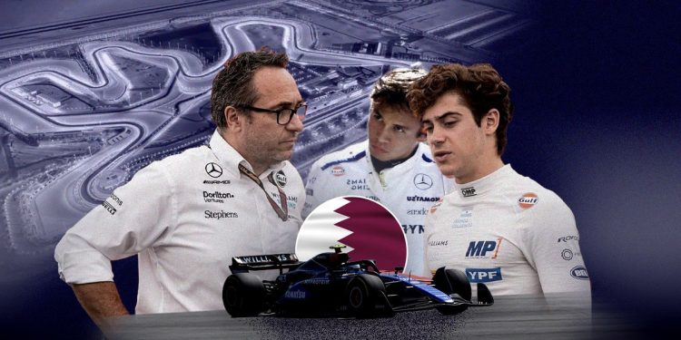 Williams: Colapinto, Albon y el director Sven Smeets analizaron el GP de Qatar de Fórmula 1