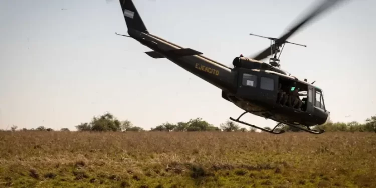 Cae un helicóptero del Ejercito en Mendoza y hay cinco efectivos heridos