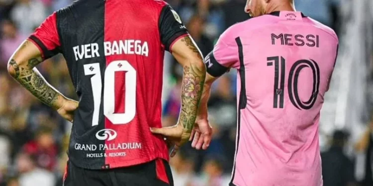 El significado detrás de la historia de Instagram de Banega con la camiseta de Messi: Un tributo a la amistad