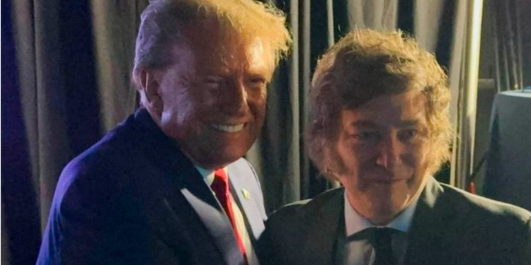 Oportuno y positivo: Milei lleva la idea de proponerle a Trump consolidar una Alianza de Naciones Conservadoras