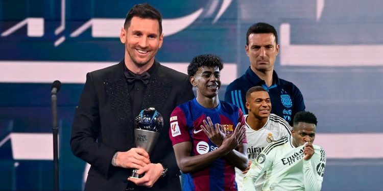 A quiénes votaron Messi y Scaloni en los The Best