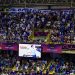 El efusivo festejo de Cruzeiro en pleno partido de vóley tras la derrota de Mineiro en la Libertadores
